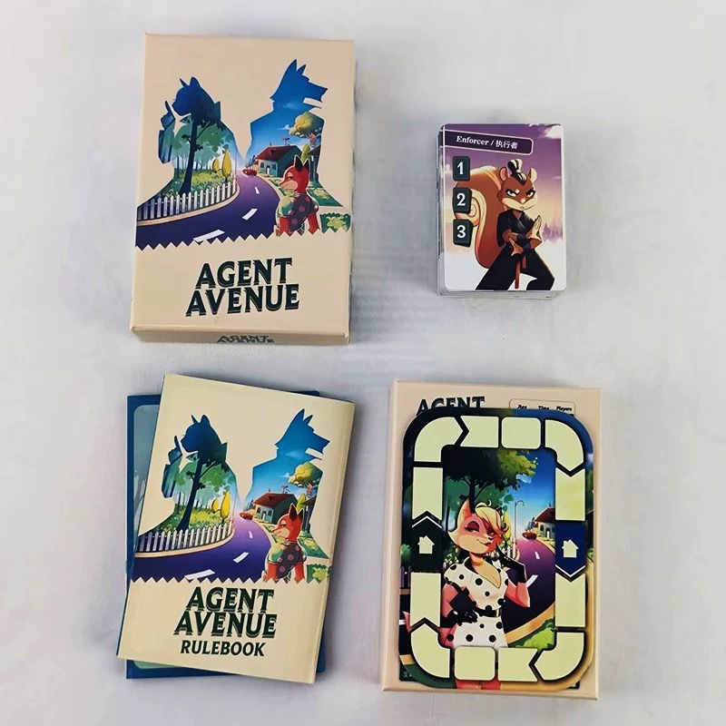 Board Game Live - Agent Avenue Board Game English Version