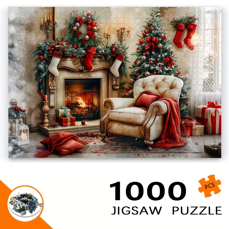 Board Game Live - Festive Christmas Jigsaw Puzzle Cozy Living