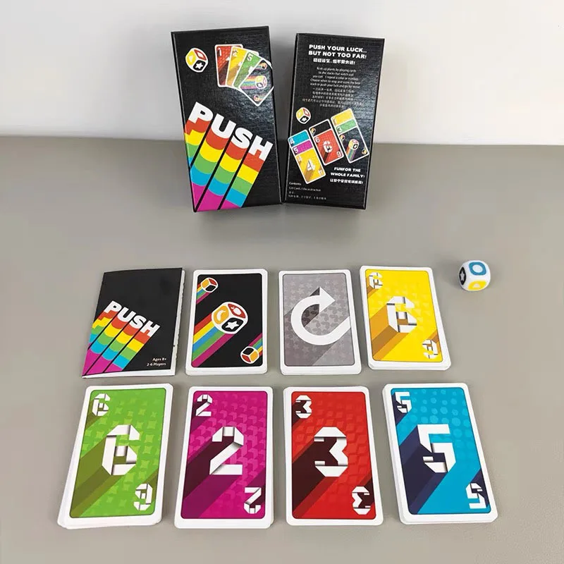 Push Card Game Adults and Teen - Strategy Board Game review and price