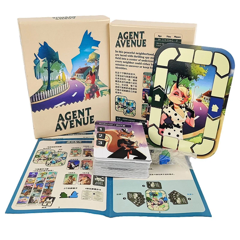 Agent Avenue Board Game Englis - Board Game Live review and price